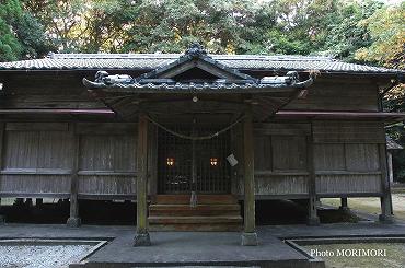 奈古神社　拝殿