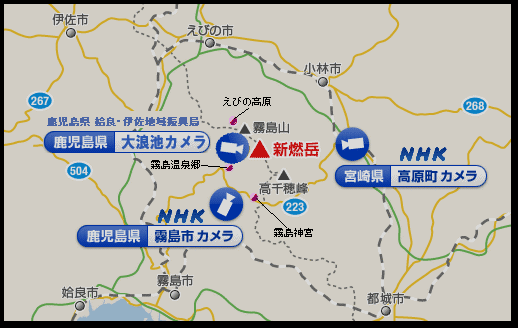 ��Q�r�J�����@�m�g�j�������i�����s�j�@NHK�{��i�������j�@�J�����̔z�u�}