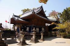 岡山神社　社殿