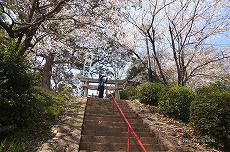 烏森稲荷神社石段