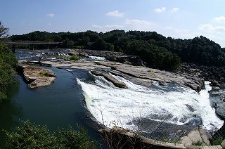 曽木の滝　（鹿児島県の滝）　滝前よりの写真　01