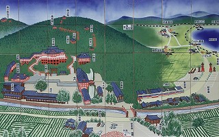 祐徳稲荷神社　周辺地図　（現地案内板）