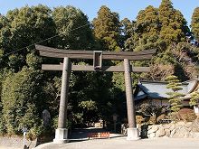 高千穂神社の写真　鳥居