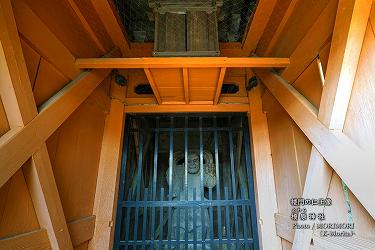 榎原神社 楼門の仁王像（阿形）