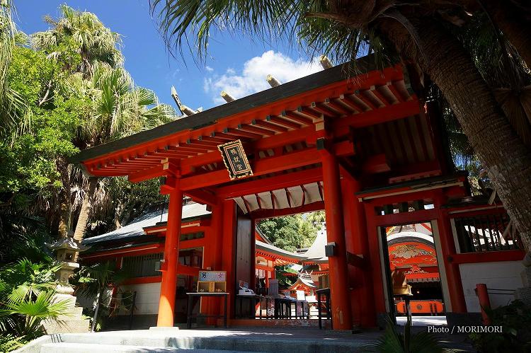 青島神社　神門