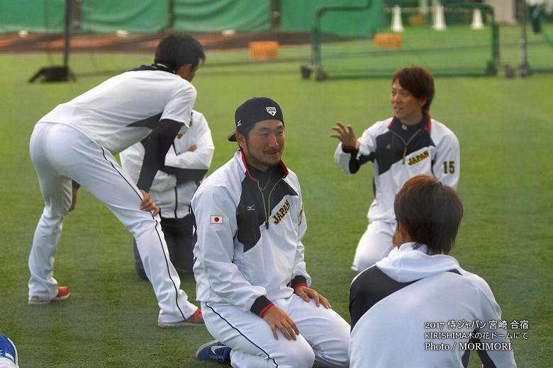 2017年 侍ジャパン宮崎強化合宿 木の花ドームにて 2017年 侍ジャパン宮崎強化合宿 木の花ドームにて