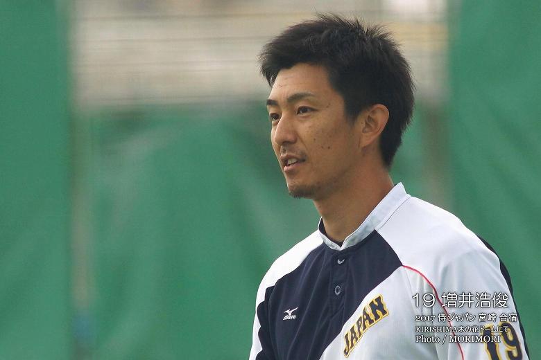 19 増井浩俊(日本ハム)2017年 侍ジャパン宮崎強化合宿 木の花ドームにて 19 増井浩俊(日本ハム)2017年 侍ジャパン宮崎強化合宿 木の花ドームにて