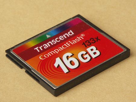 Transcend 16GB CF CARD (133X TYPE I ) TS16GCF133<BR>ȥ󥻥ɡѥ