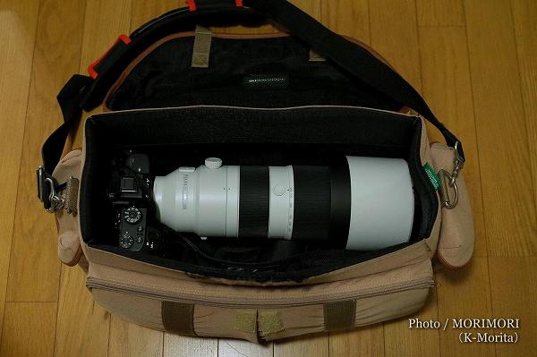 FE 200-600mm F5.6-6.3 G OSS SEL200600G 収納チェック ショルダータイプのカメラバック FE 200-600mm F5.6-6.3 G OSS SEL200600G 収納チェック ショルダータイプのカメラバック