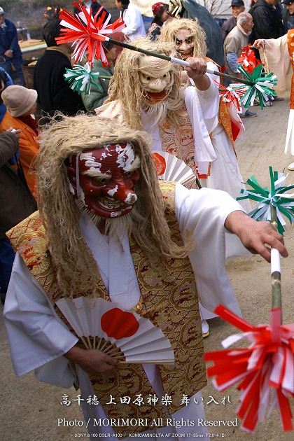 高千穂 上田原神楽