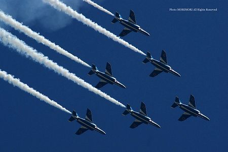 ブルーインパルス新田原基地にて
