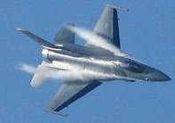 F-16デモ (ボツ写真)