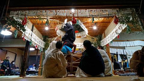 古戸野神楽(五ヶ瀬町) 八ツバチ