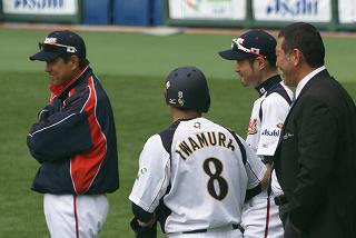2009 WBC 宮崎キャンプ(合宿)にて 清原さん