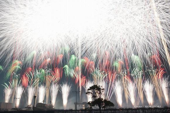 水平線の花火と音楽6にて 水平線の花火と音楽6にて