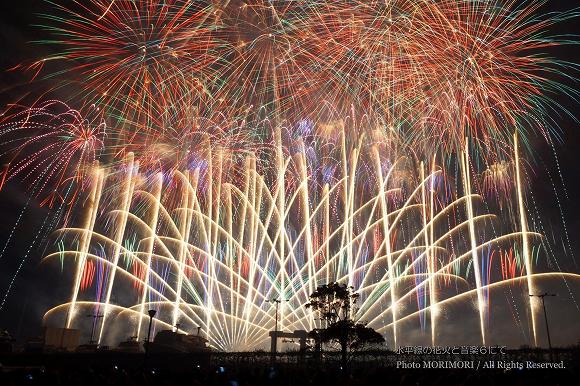 水平線の花火と音楽6にて 水平線の花火と音楽6にて