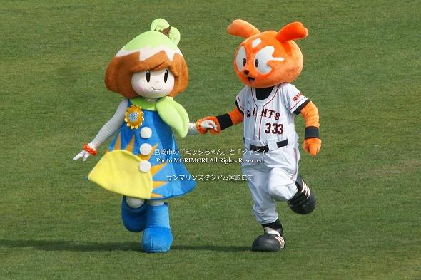 宮崎市観光イメージキャラクター ミッシちゃん と ジャビット 宮崎市観光イメージキャラクター ミッシちゃん と ジャビット