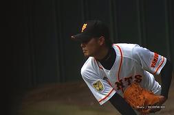 2014年読売巨人軍春季キャンプにて 宮国投手 2014年読売巨人軍春季キャンプにて 宮国投手
