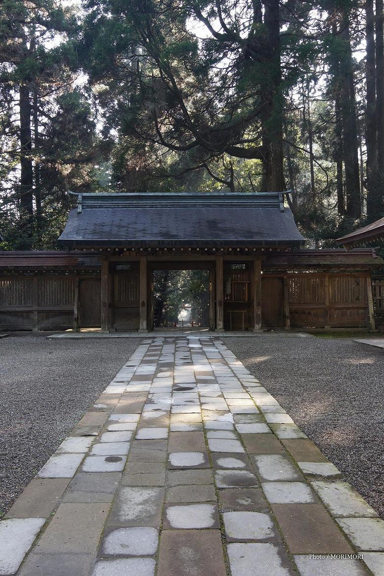 ■ 樹齢400年の大杉が立ち並ぶ　狭野神社参道　01