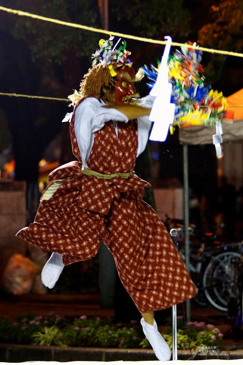 生目神社　生目神楽｢三笠｣