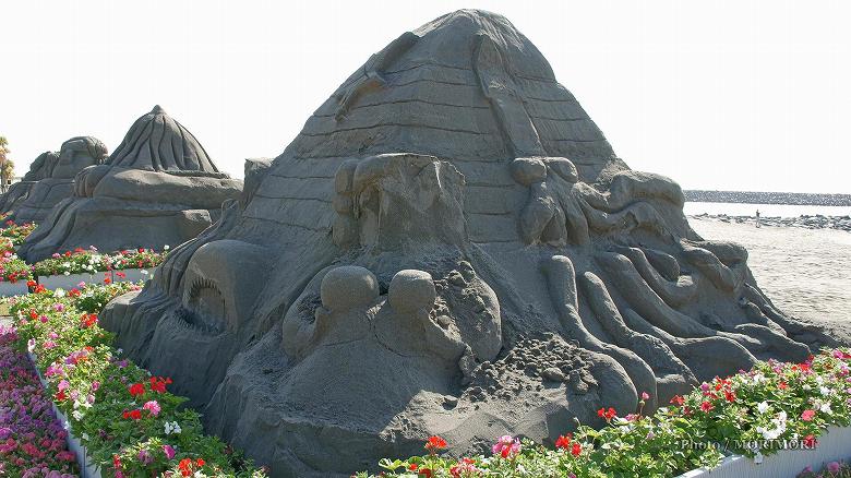 砂像の祭典「サンドフラワーフェスタ」山幸の帰還