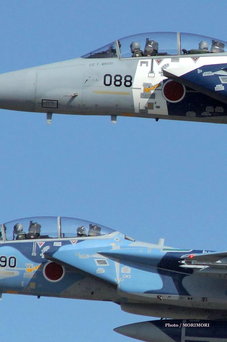 新田原基地 F 15アグレッサー 飛行教導群 旧 飛行教導隊 機動飛行等の写真 画像