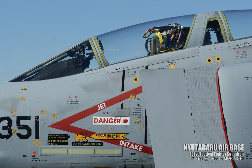 新田原基地 301SQ F-4戦闘機（F-4EJ改）の写真(画像)