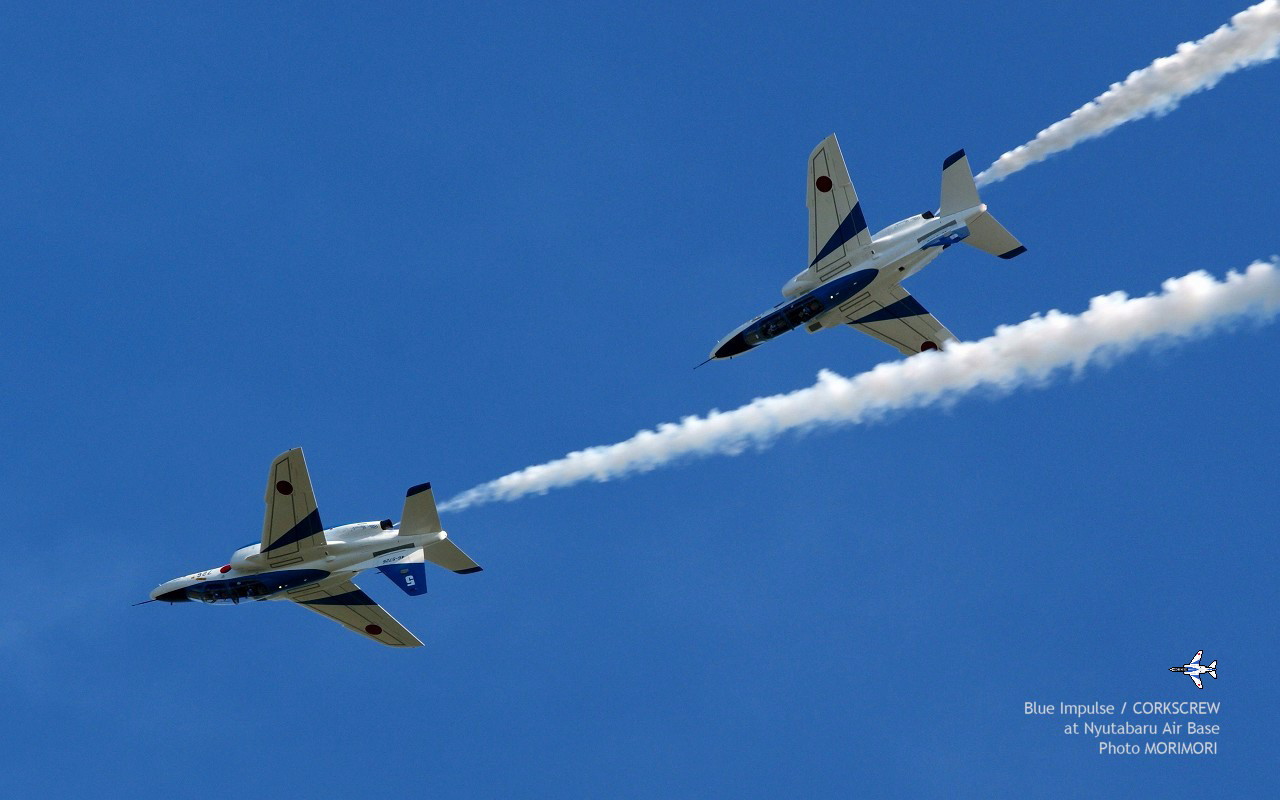 09新田原航空祭 ブルーインパルス