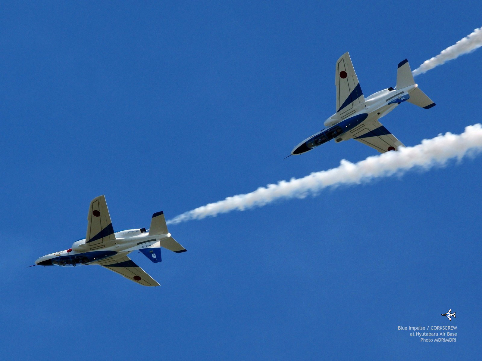 09新田原航空祭 ブルーインパルス