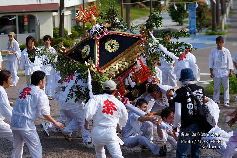 青島 海を渡る祭礼 平成24年（2012年）
