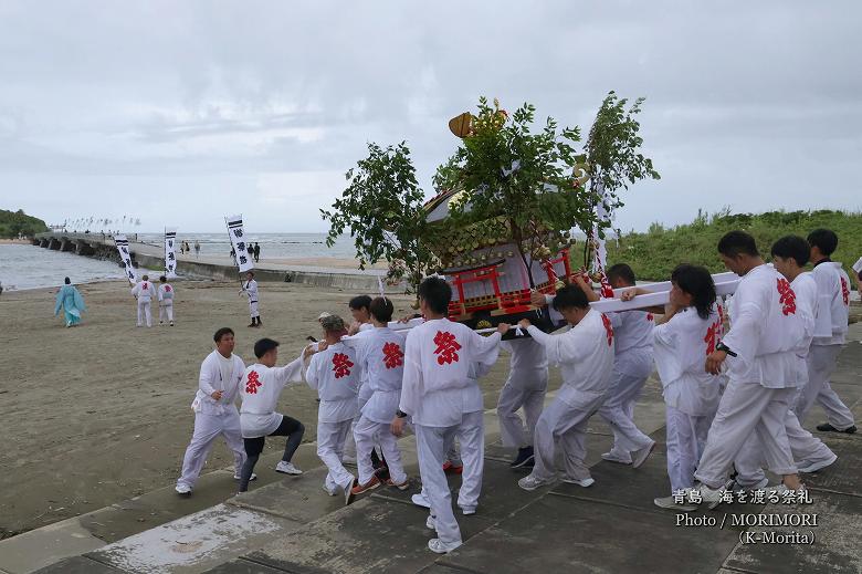 青島 海を渡る祭礼 令和５年(2023年)