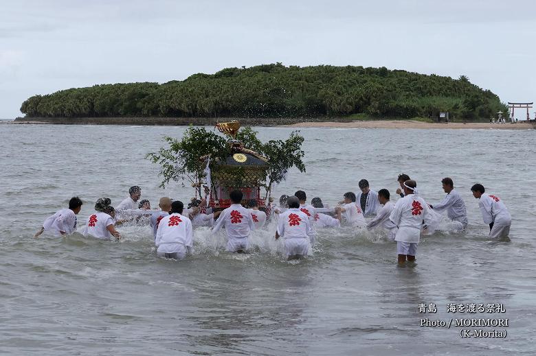 青島 海を渡る祭礼 令和５年(2023年)