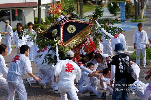 青島 海を渡る祭礼 平成24年（2012年）