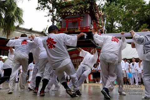 青島 海を渡る祭礼 令和５年(2023年) 青島神社境内