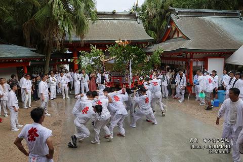 青島 海を渡る祭礼 令和５年(2023年) 青島神社境内 青島神社境内