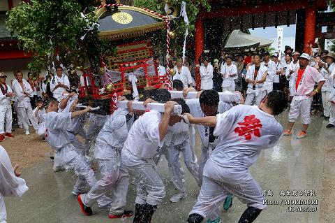 青島 海を渡る祭礼 令和５年(2023年) 青島神社境内