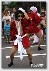 日向ひょっとこ夏祭り　（ひょっとこ踊り）　2009-21