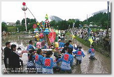 子供みこし　御田祭（宮崎県美郷町）