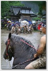 青年みこし　御田祭（宮崎県美郷町）