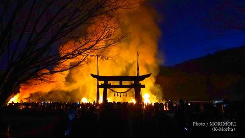 師走祭り（迎え火）