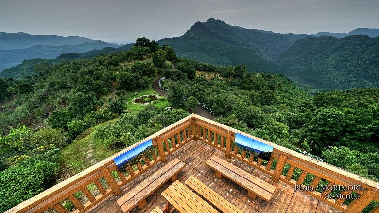 椿山公園 展望台からの景色