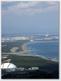 青島自然休養村 展望台より見た風景　０２