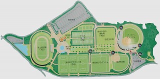 生目の杜運動公園ＭＡＰ（地図）