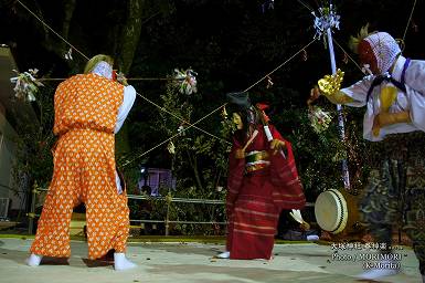 〔神登夜迦〕大塚神社 春神楽