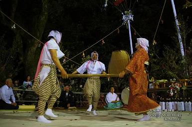 〔杵舞〕大塚神社 春神楽