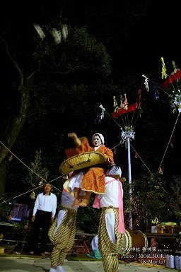 〔杵舞〕大塚神社 春神楽