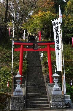 ■椎葉厳島神社鳥居　（宮崎県椎葉村　鎮座）02