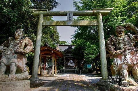 水流 菅原神社 仁王像