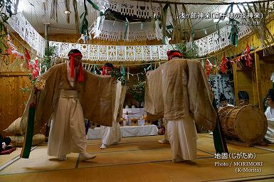 地固（じがため）浅ヶ部神楽(高千穂の夜神楽)