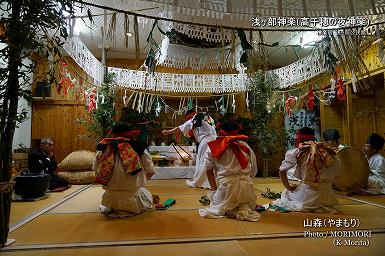 山森（やまもり）浅ヶ部神楽(高千穂の夜神楽)